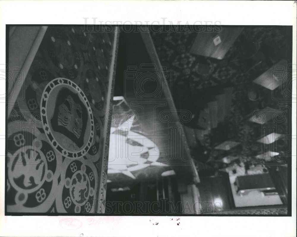 1992 Press Photo Theatrical stage proscenium arch - Historic Images