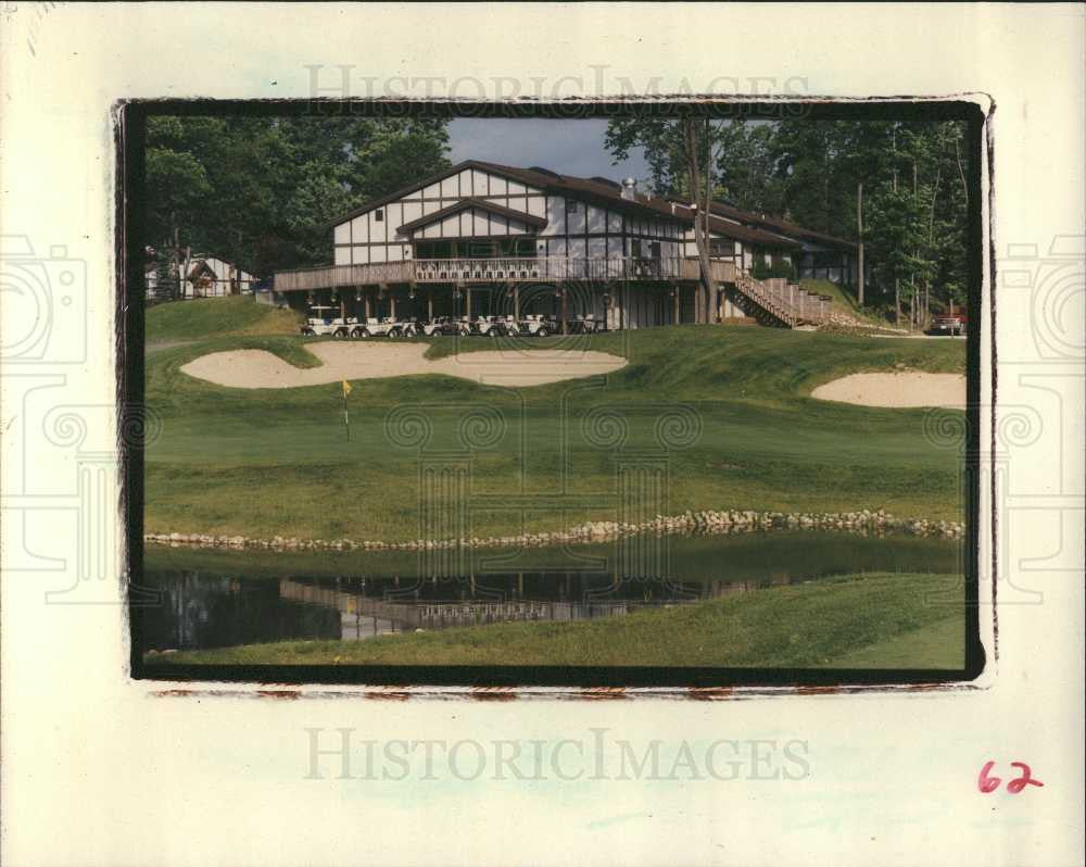 1992 Press Photo Gaylord MI golf course pilgrimage - Historic Images