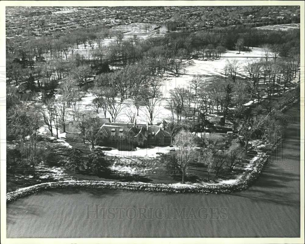 1978 Press Photo Ford estate grows Ford Lake St. Clair - Historic Images