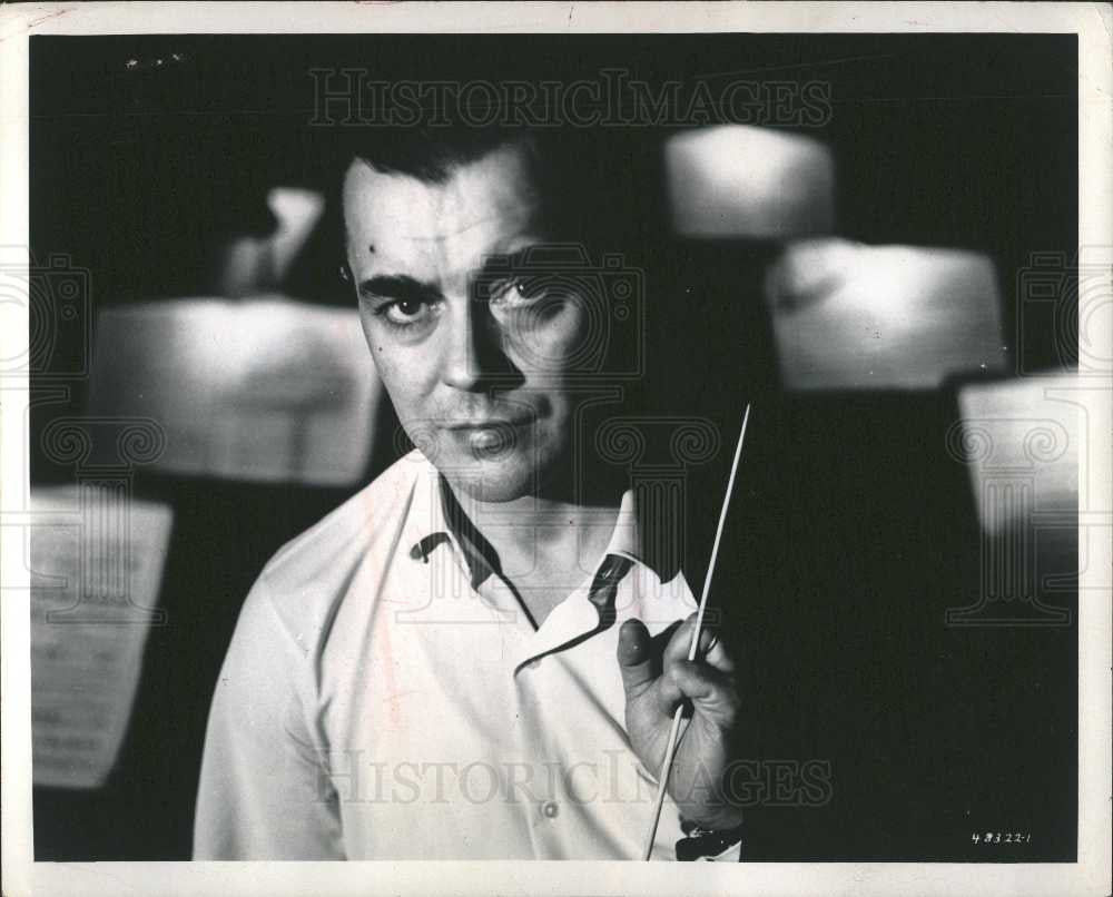1966 Press Photo Sixten Ehrling - Swedish Conductor - Historic Images