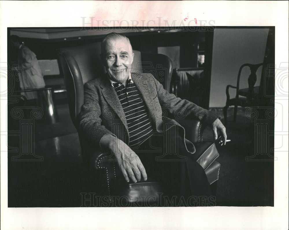1986 Press Photo George Waldman  music piano orchestra - Historic Images