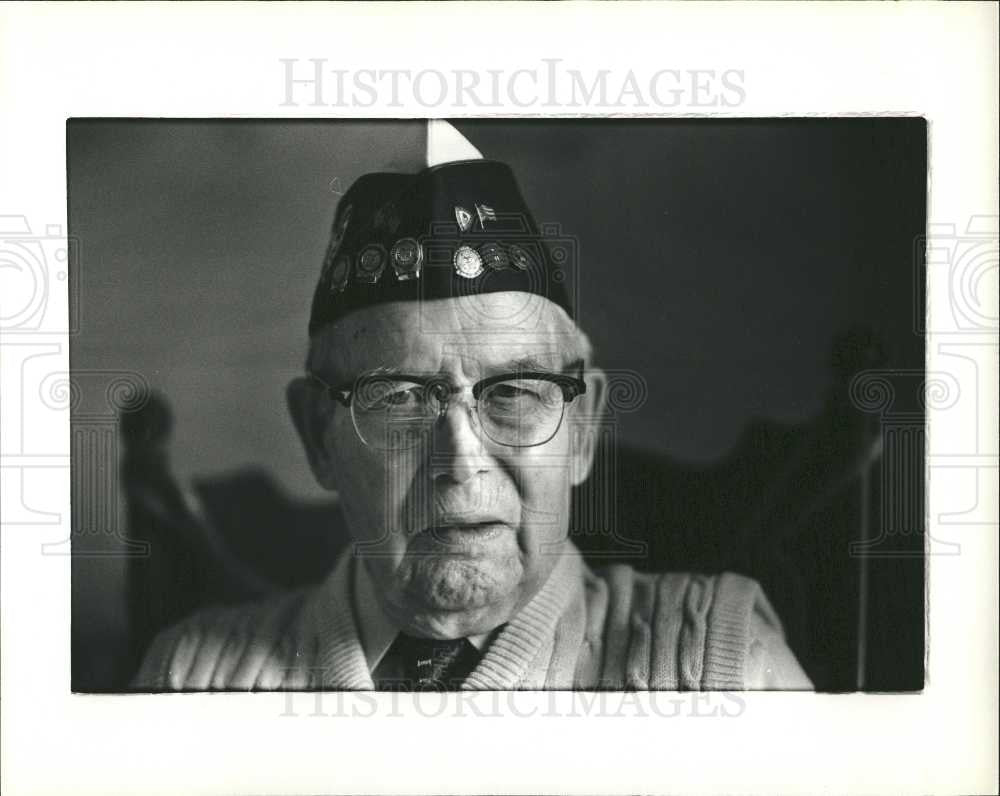 1988 Press Photo Don Eggleston WWI - Historic Images
