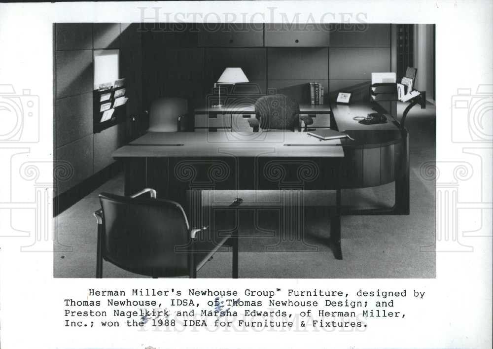 1988 Press Photo Newhouse Group Furniture IDEA award - Historic Images