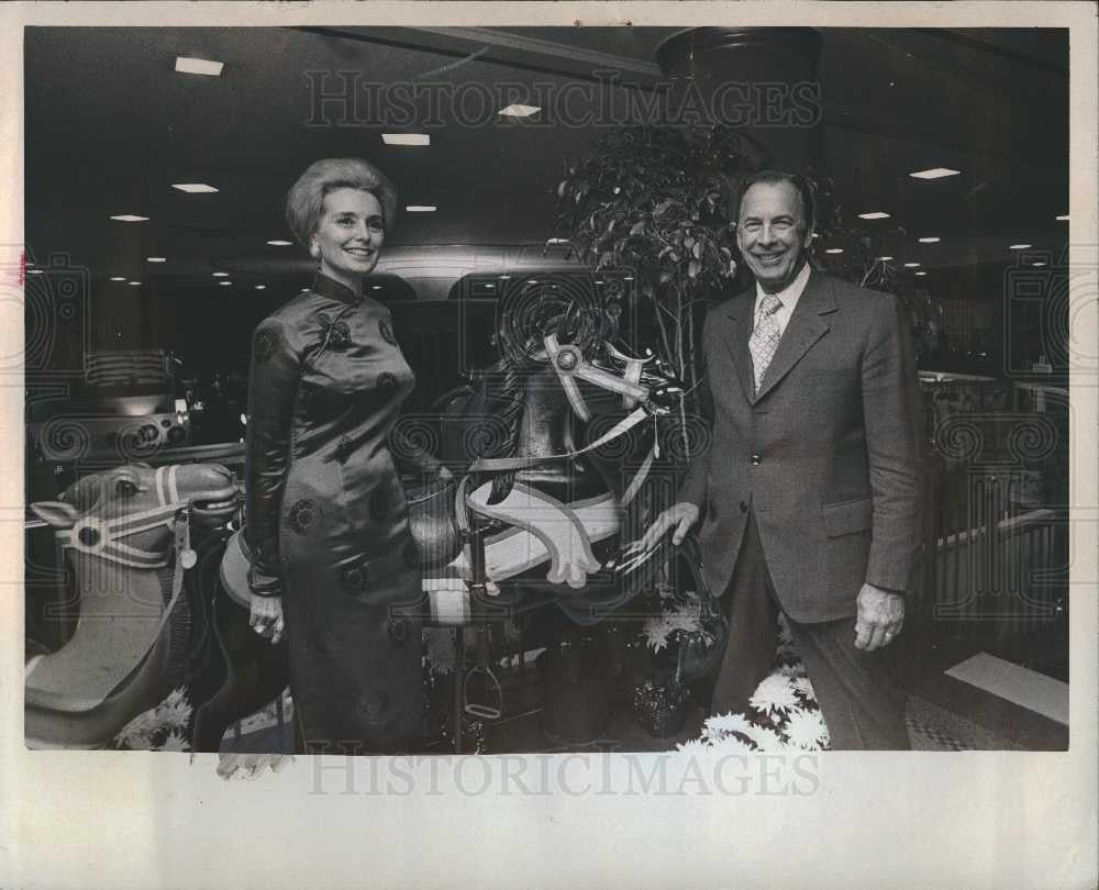 1973 Press Photo cole executive-general-motors american - Historic Images