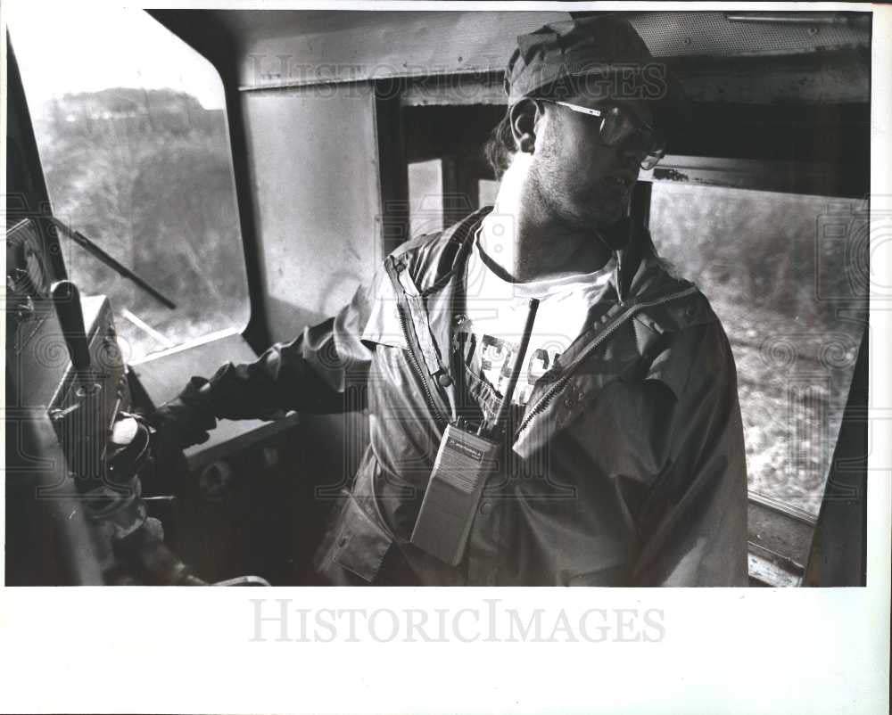 1992 Press Photo Engineer Todd Winstead - Historic Images