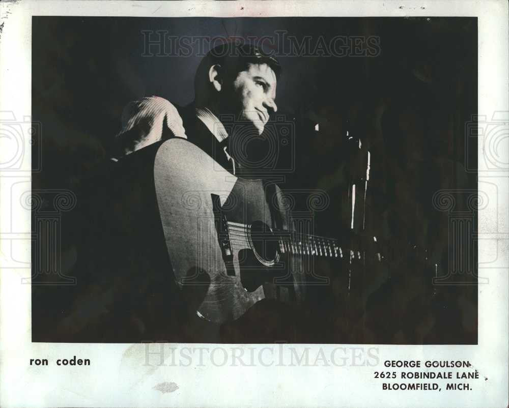 1969 Press Photo Ron Coden - Historic Images