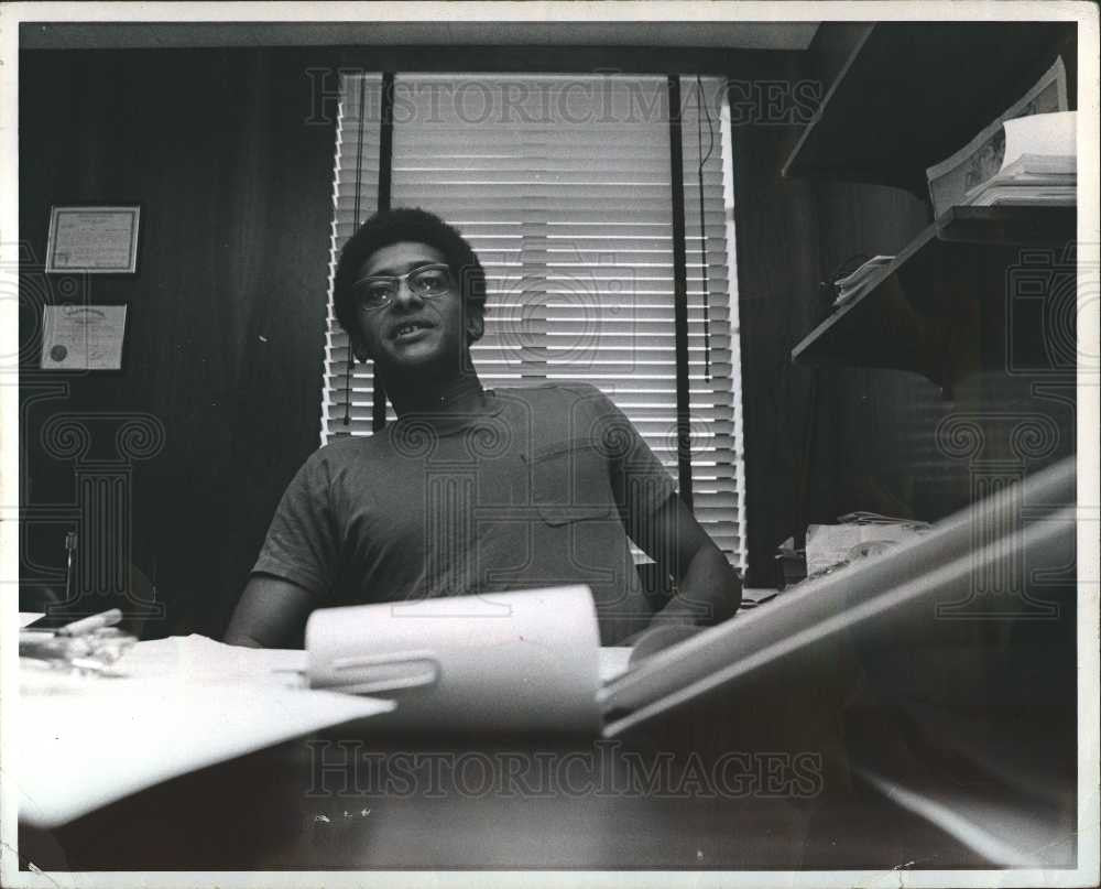 1970 Press Photo Kenneth Cockrel Mayor - Historic Images