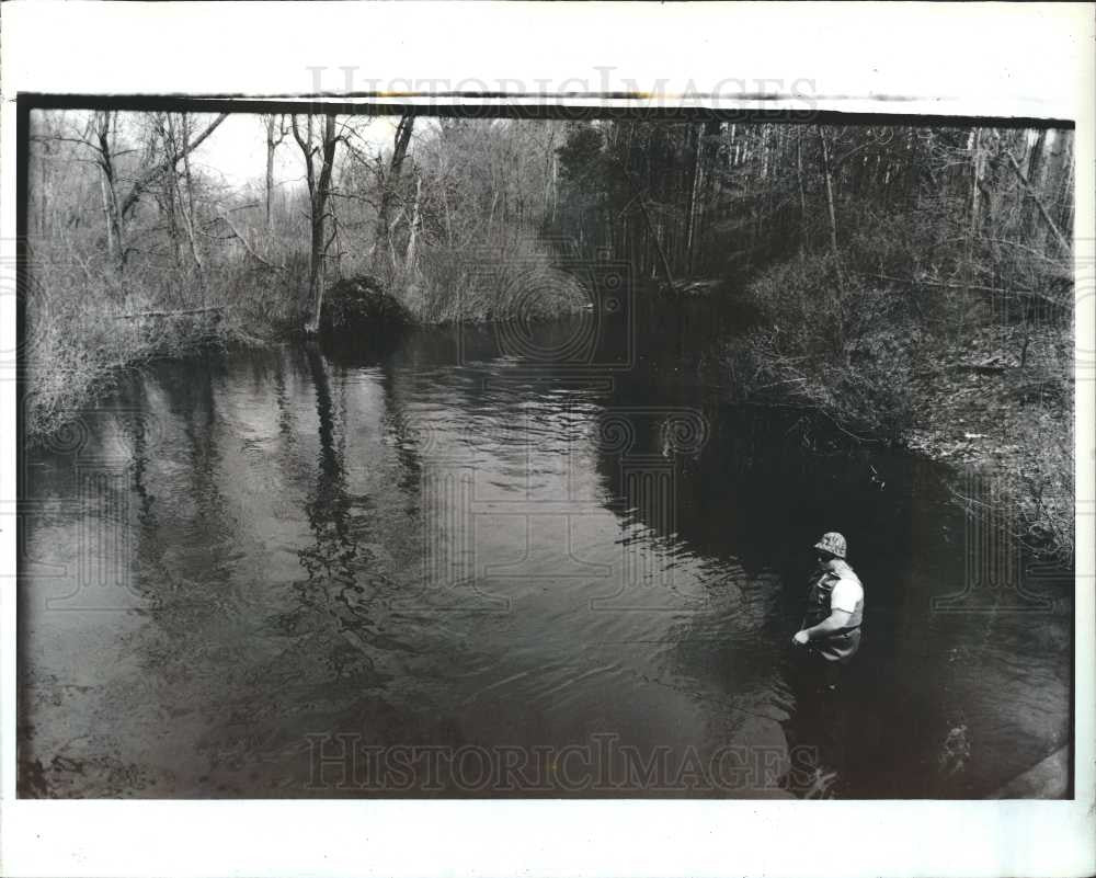 1991 Press Photo Huron River Proud Lake Recreation Area - Historic Images