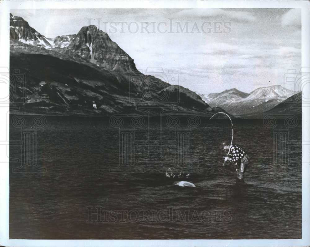 Press Photo FISHING , ALASKA - Historic Images