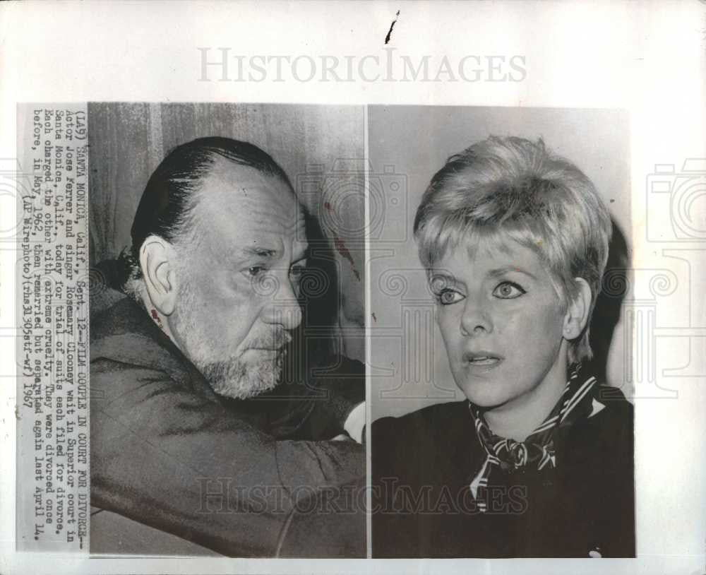 1980 Press Photo JosÃƒÆ’Ã†â€™Ãƒâ€šÃ‚Â© Vicente Ferrer  rosemary clooney - Historic Images