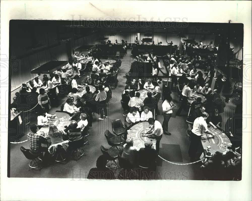 1993 Press Photo Chippewa Gambling Casino - Historic Images