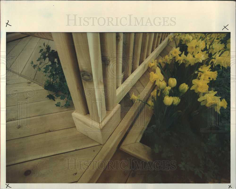 1993 Press Photo gardens gardening patience - Historic Images