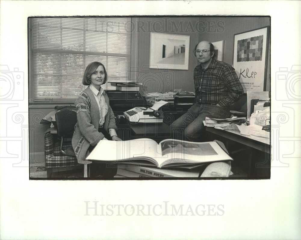 1981 Press Photo IZORA AND SANFORD COHL - Historic Images