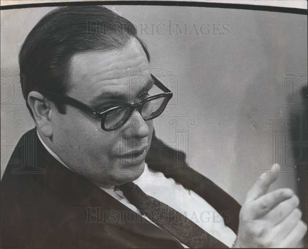 1967 Press Photo Leon Cohan Deputy Attorney General - Historic Images