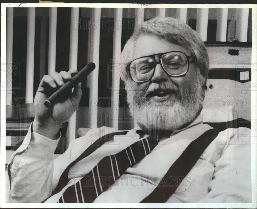 1987 Press Photo Sean Fitzpatrick Cannes advertising - Historic Images