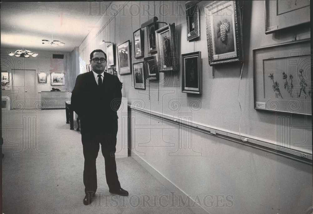 Press Photo Lawrence Fleischman of Detroit - Historic Images