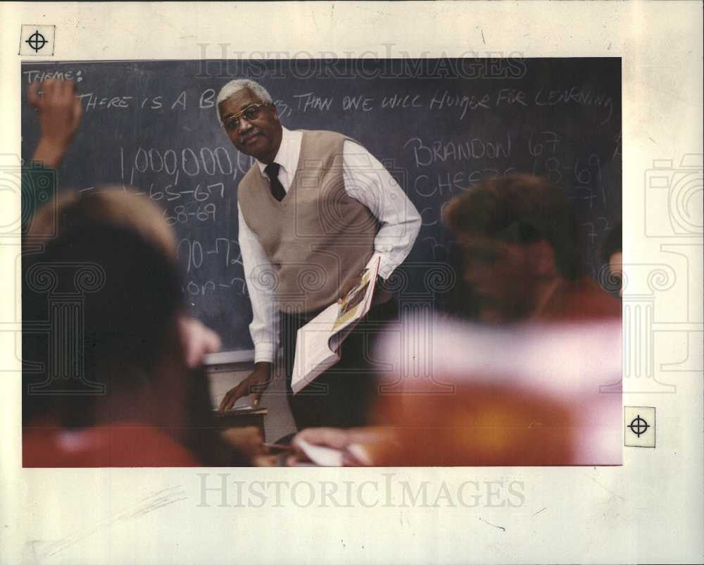1991 Press Photo Student - Historic Images