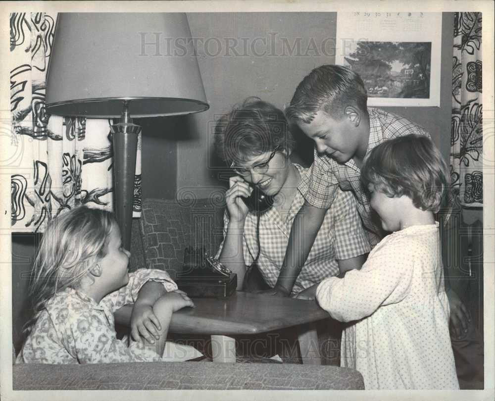 1960 Press Photo Miss America family Sue Lynn Fleming - Historic Images