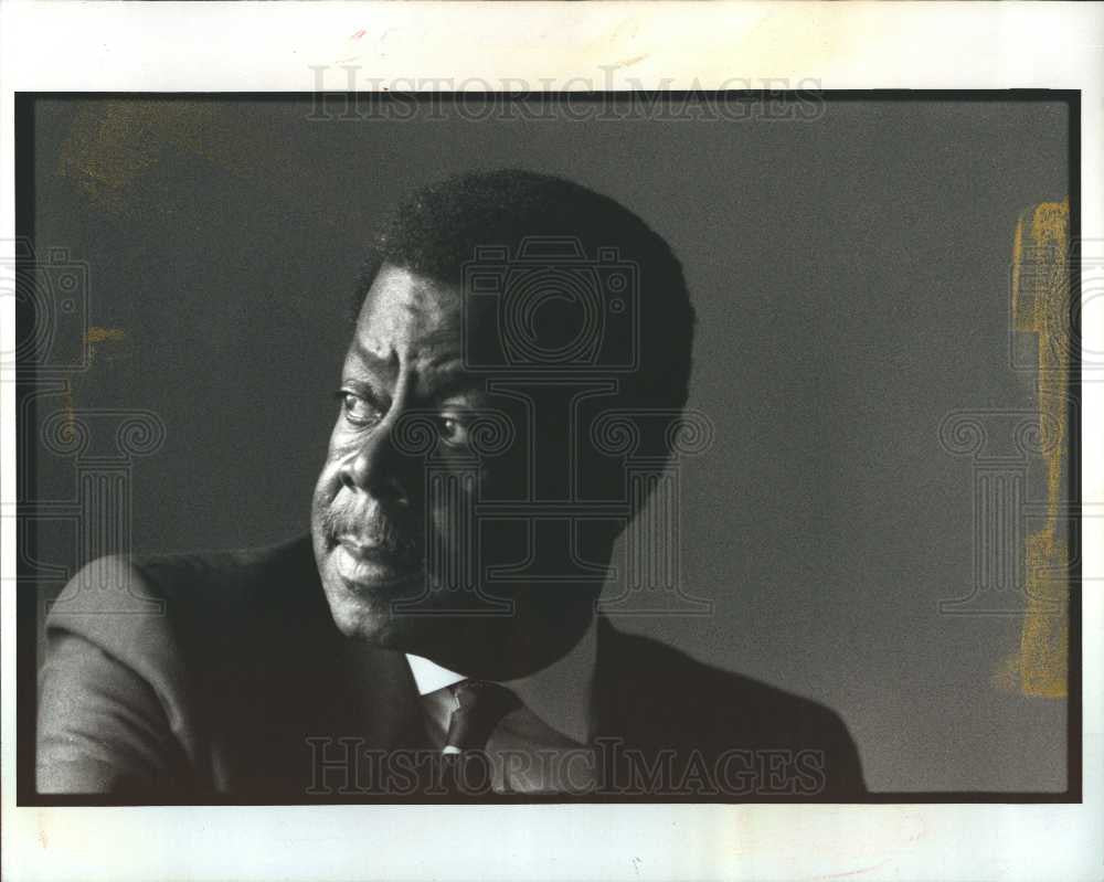 1991 Press Photo Eddie Edwards Rev. - Historic Images