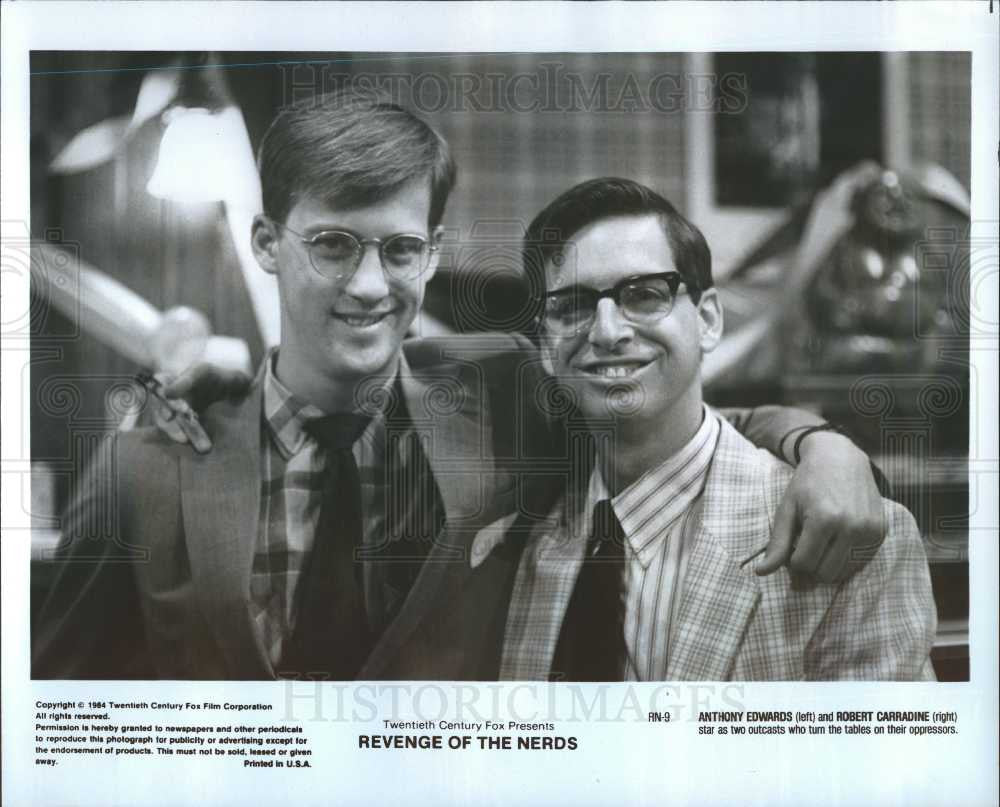 1998 Press Photo Anthony Edwards Robert Carradine - Historic Images