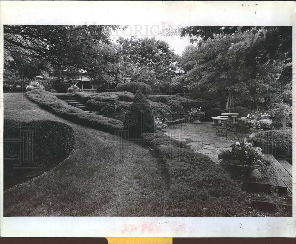 1978 Press Photo garden gardening plants ecosystem - Historic Images