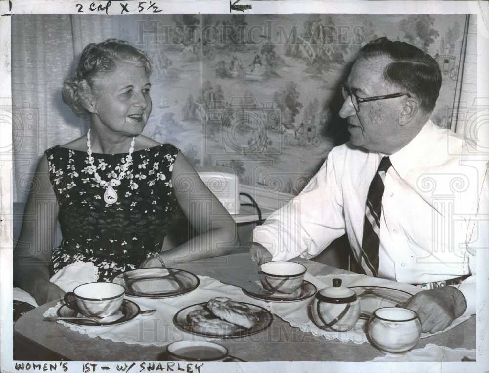 1956 Press Photo Mrs. Cobo - Historic Images