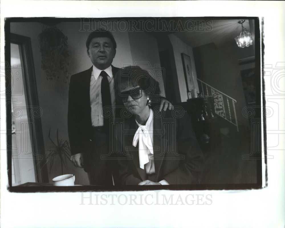 1992 Press Photo Blind - Historic Images