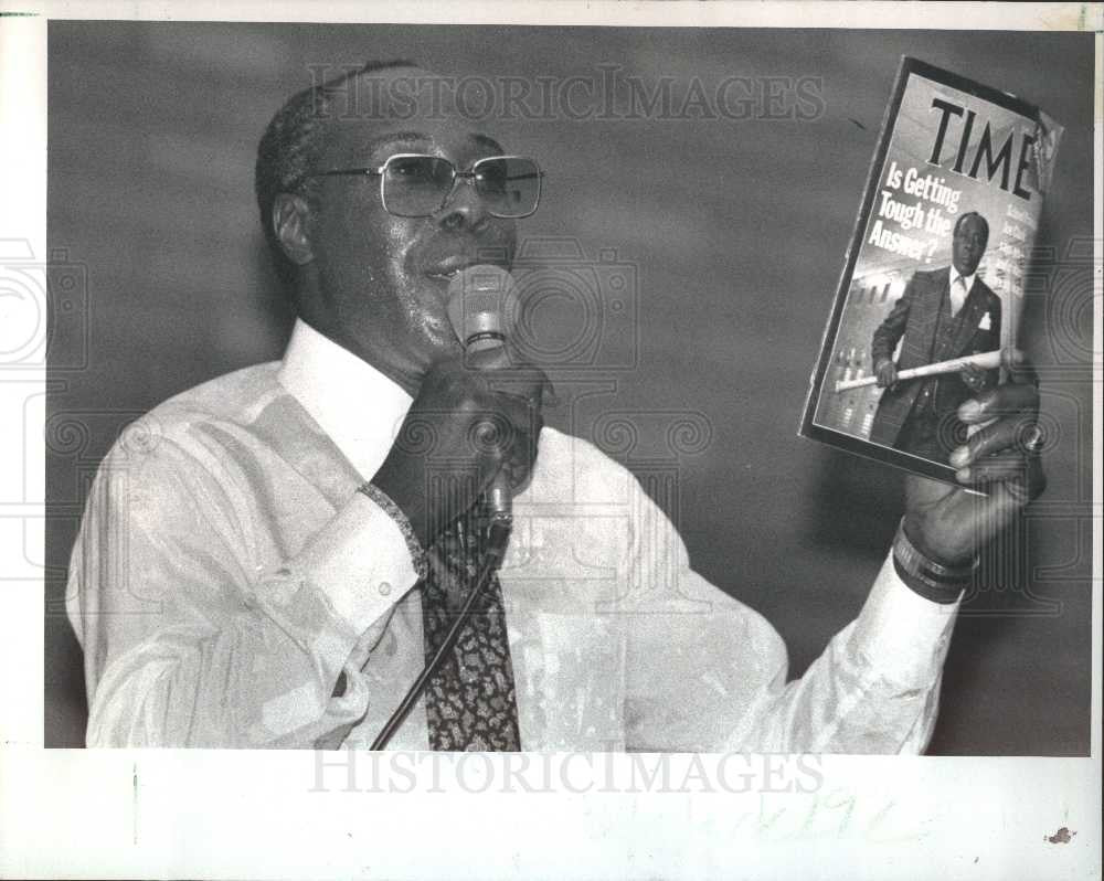 1989 Press Photo TIME - Historic Images
