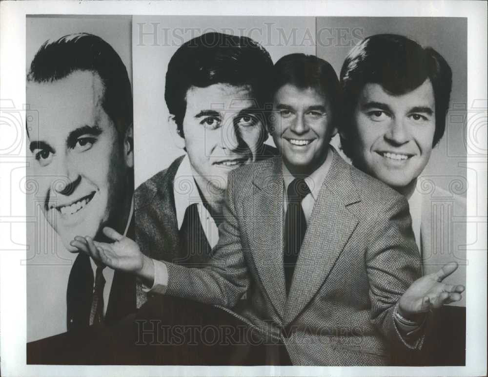 1977 Press Photo Dick Clark TV personality ABC - Historic Images