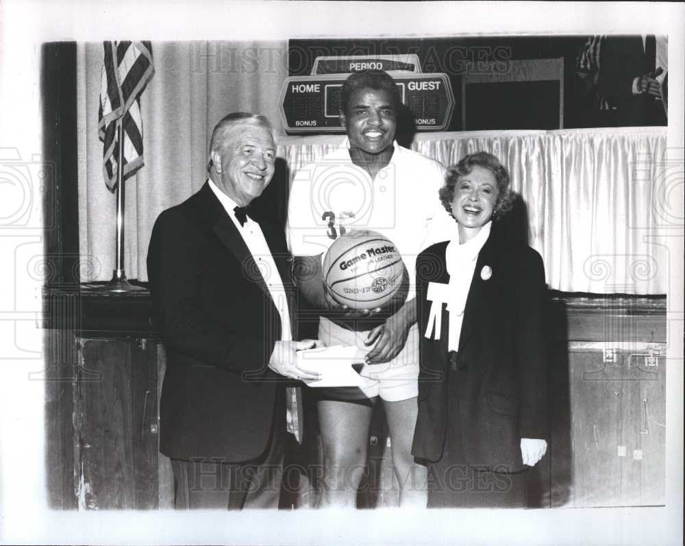 1989 Press Photo Joe Weaver Curtis Rowe Barbara Clark - Historic Images