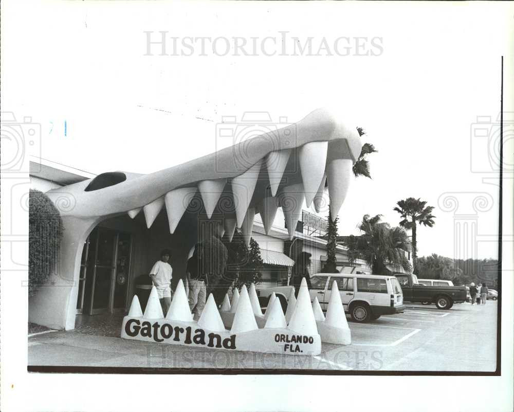 1933 Press Photo Gatorland - Historic Images