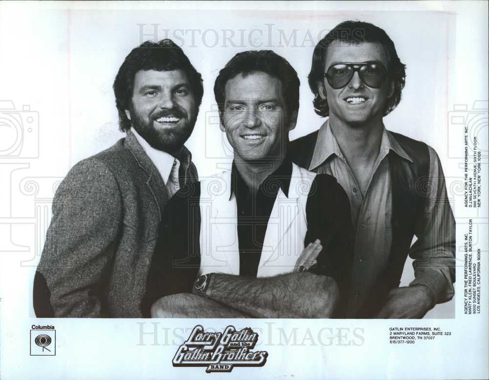1982 Press Photo Gatlin Brothers - Historic Images