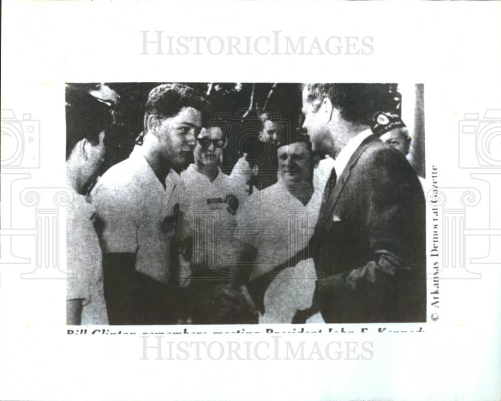 1993 Press Photo Bill Clinton - Historic Images
