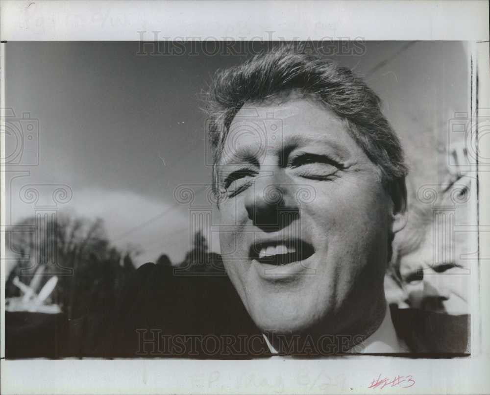 1993 Press Photo B. Clintor, 8/29/93 - Historic Images