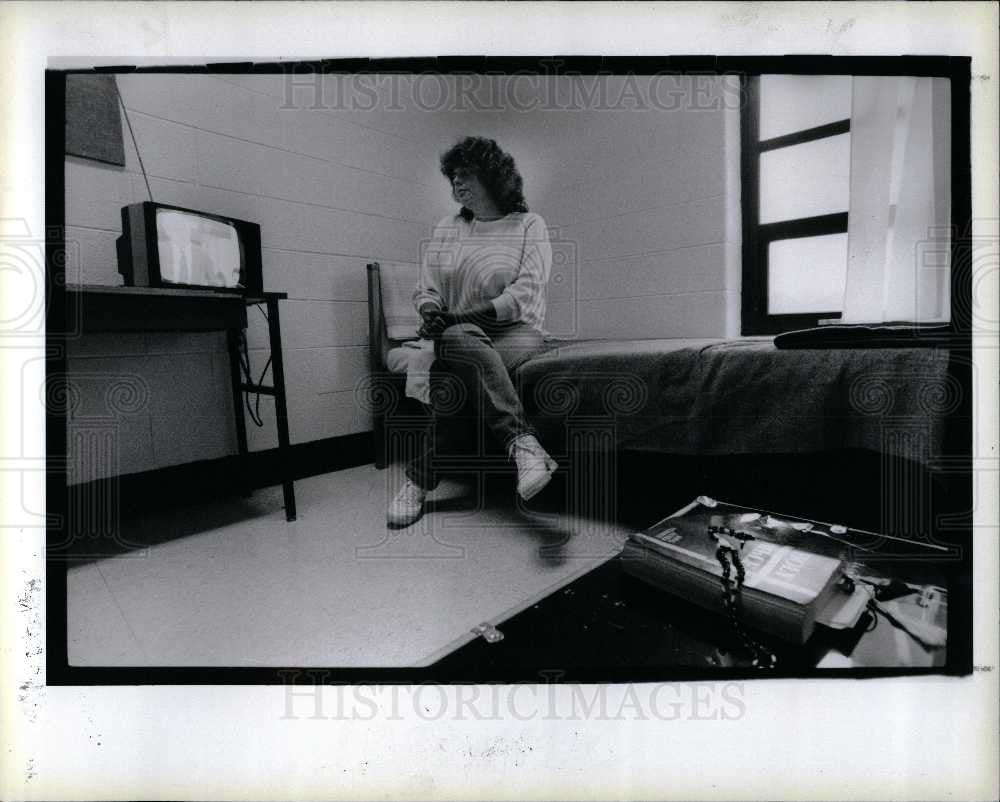 1990 Press Photo Paw Disbrow, Huron Valley - Historic Images