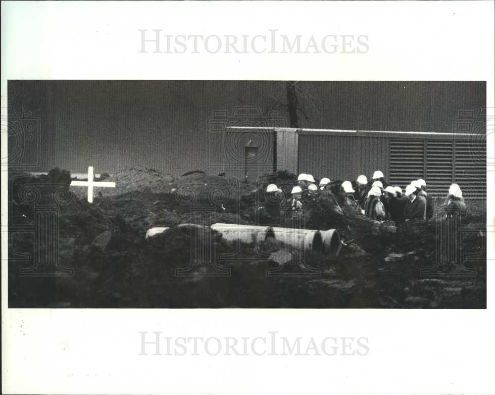 1983 Press Photo Poletown Remembered - Historic Images