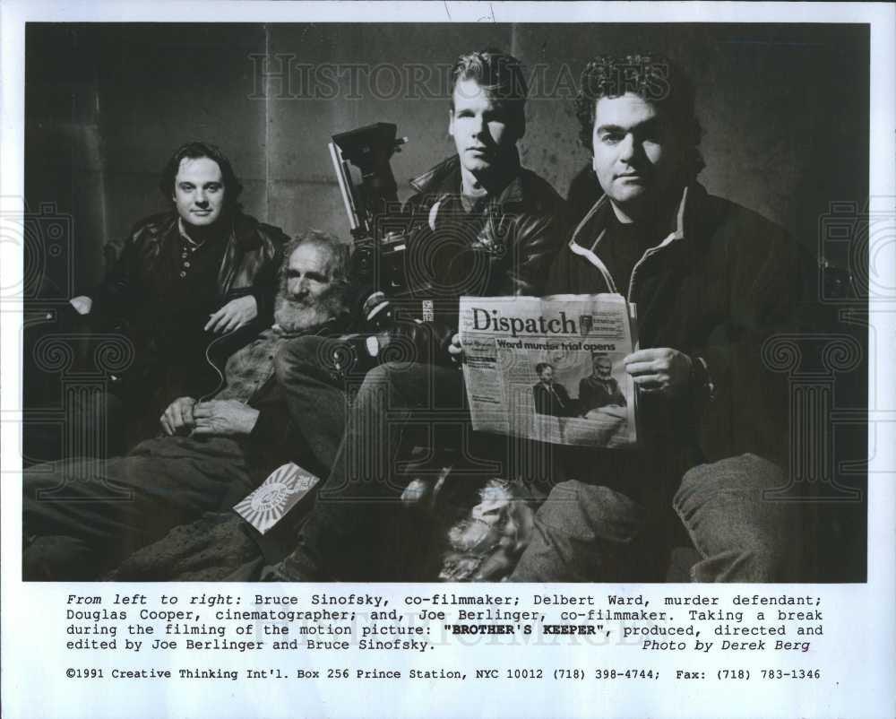 1993 Press Photo "Brother's Keeper", Bruce Sinofsky - Historic Images