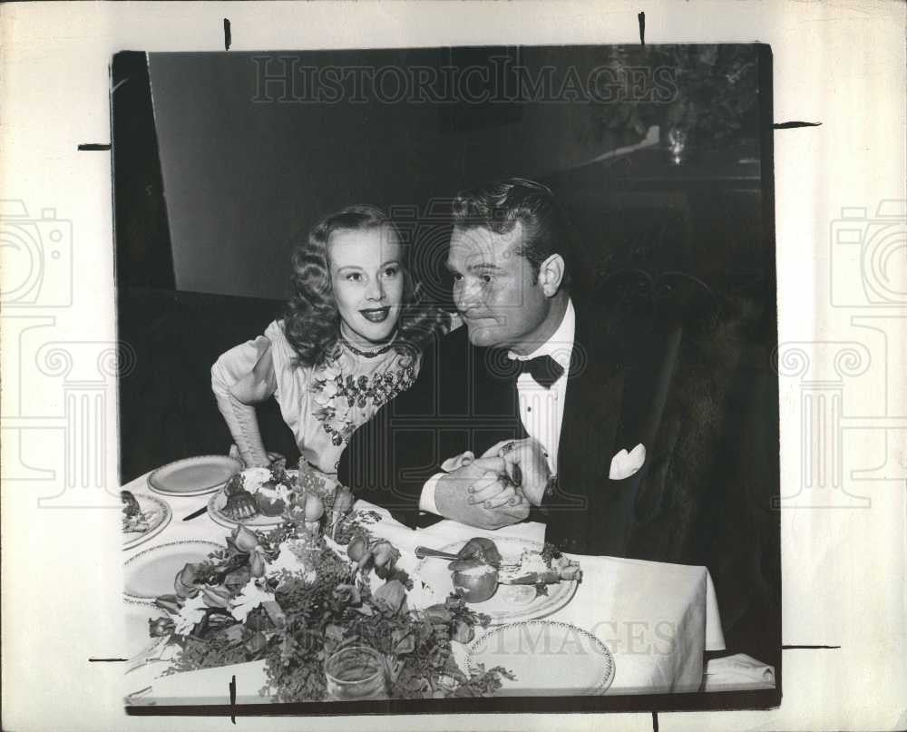 Press Photo Red Skelton georgia Davis married - Historic Images