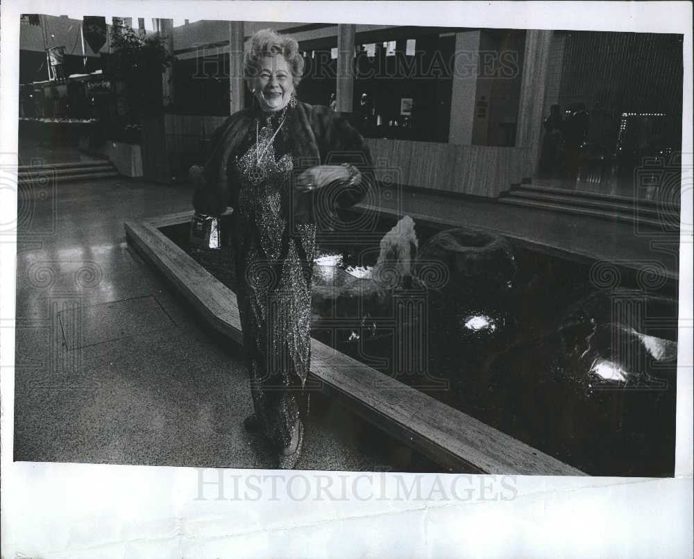 1974 Press Photo Florence Sisman Shipping firm owner - Historic Images