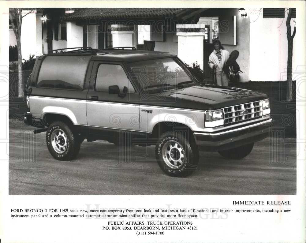 1989 Press Photo Ford Trucks - Historic Images