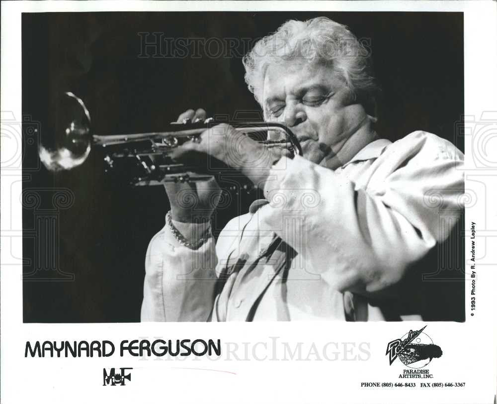 Press Photo Maynard Ferguson Jazz Musician - Historic Images