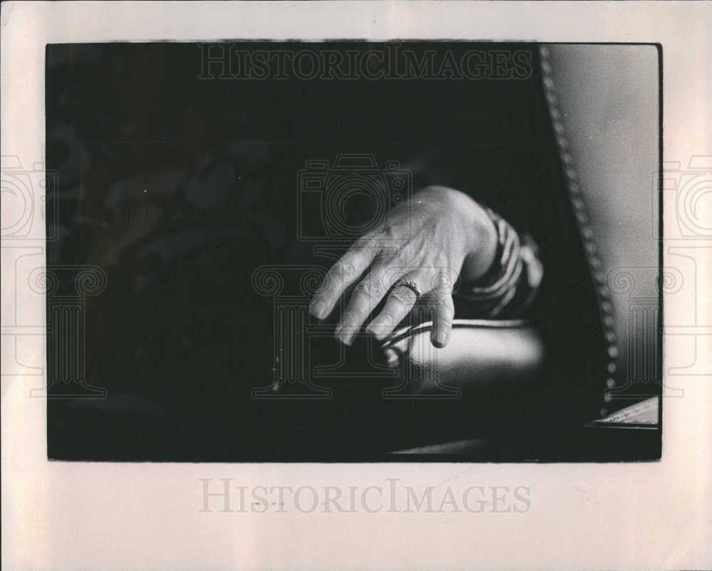 1970 Press Photo Zolton Ellen Ferency Governor Michigan - Historic Images