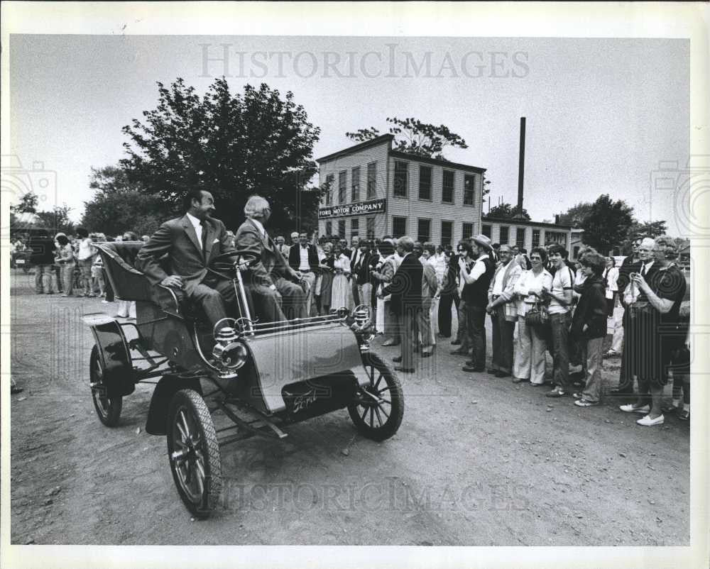 1978 Press Photo ford motors co-first anniversary - Historic Images