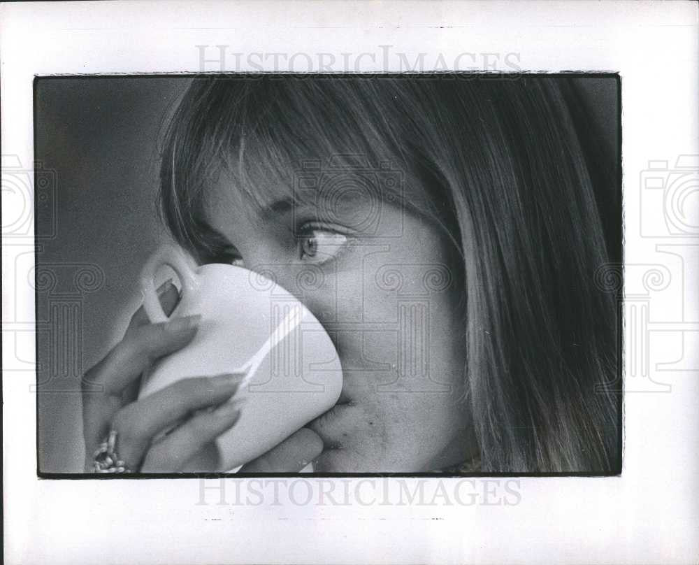1970 Press Photo Carrie Snodgrass actress - Historic Images