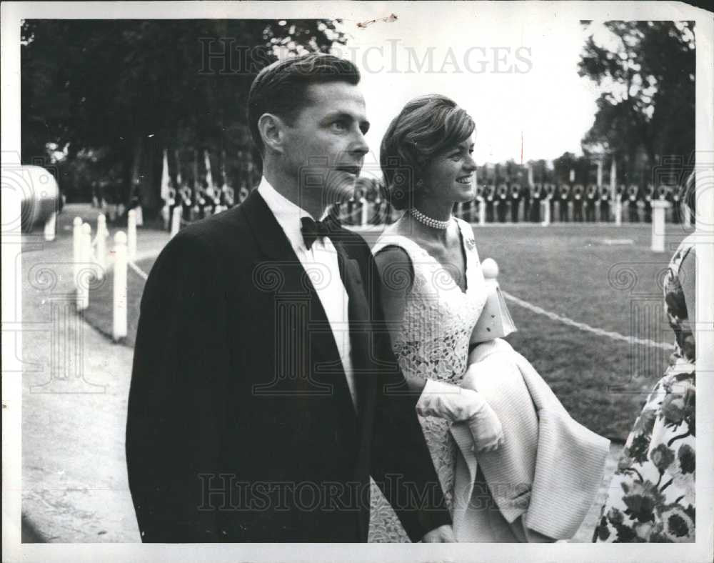1962 Press Photo Stephen Smith president Kennedy - Historic Images