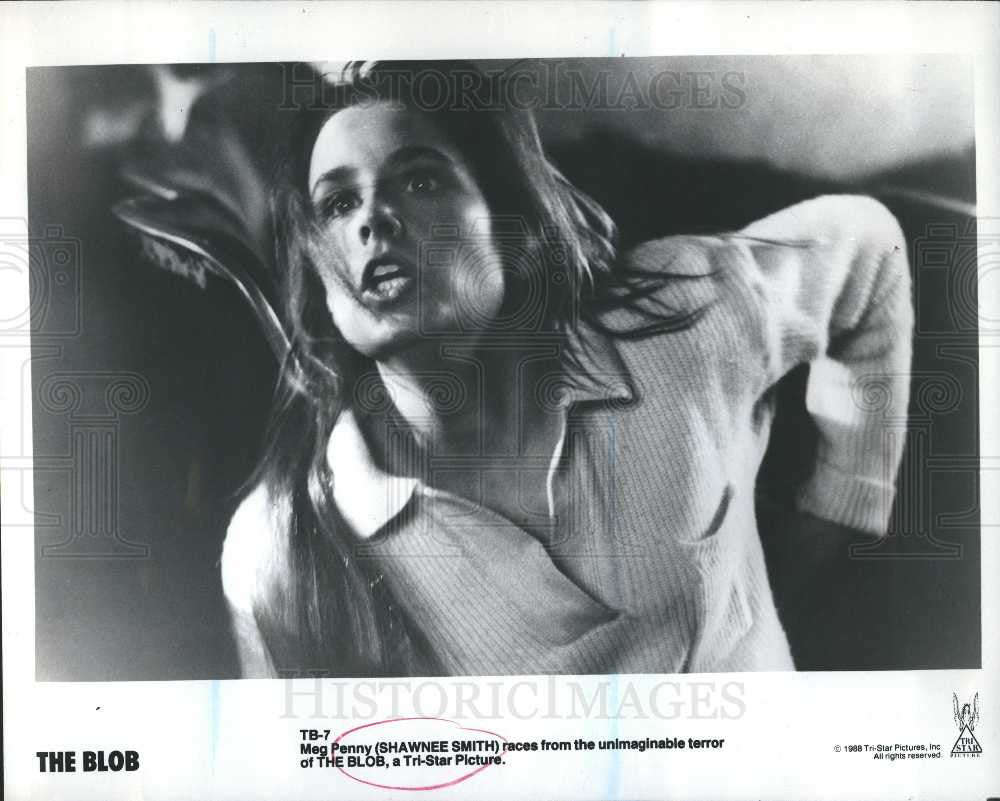 1988 Press Photo Shawnee Smith The Blob - Historic Images