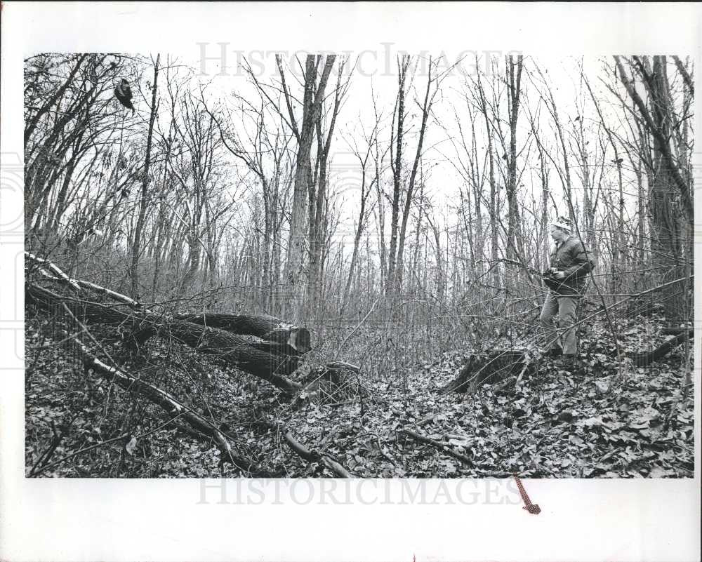 1977 Press Photo Bill Kautmax, Arm Arbor - Historic Images