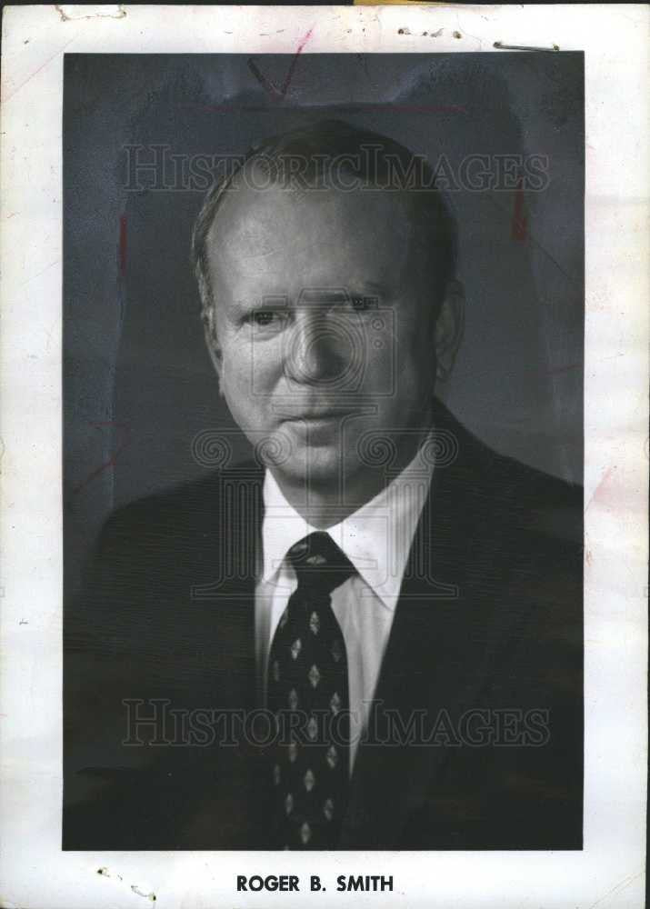 1973 Press Photo Roger Smith General Motors Chairman - Historic Images