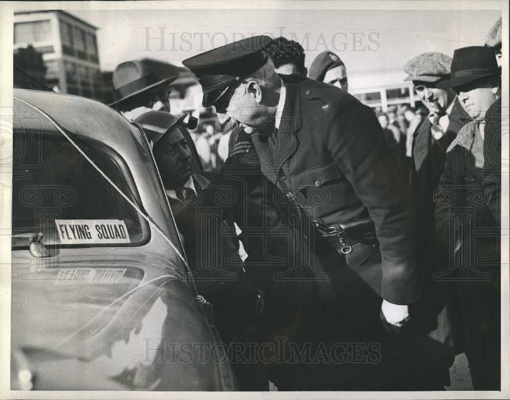 Press Photo Windsor Police Union Traffic - Historic Images