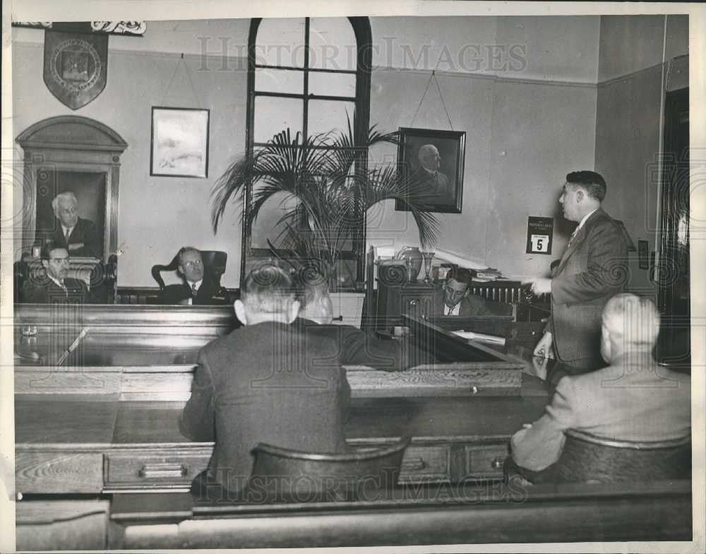 Press Photo Roy England Windsor council president - Historic Images